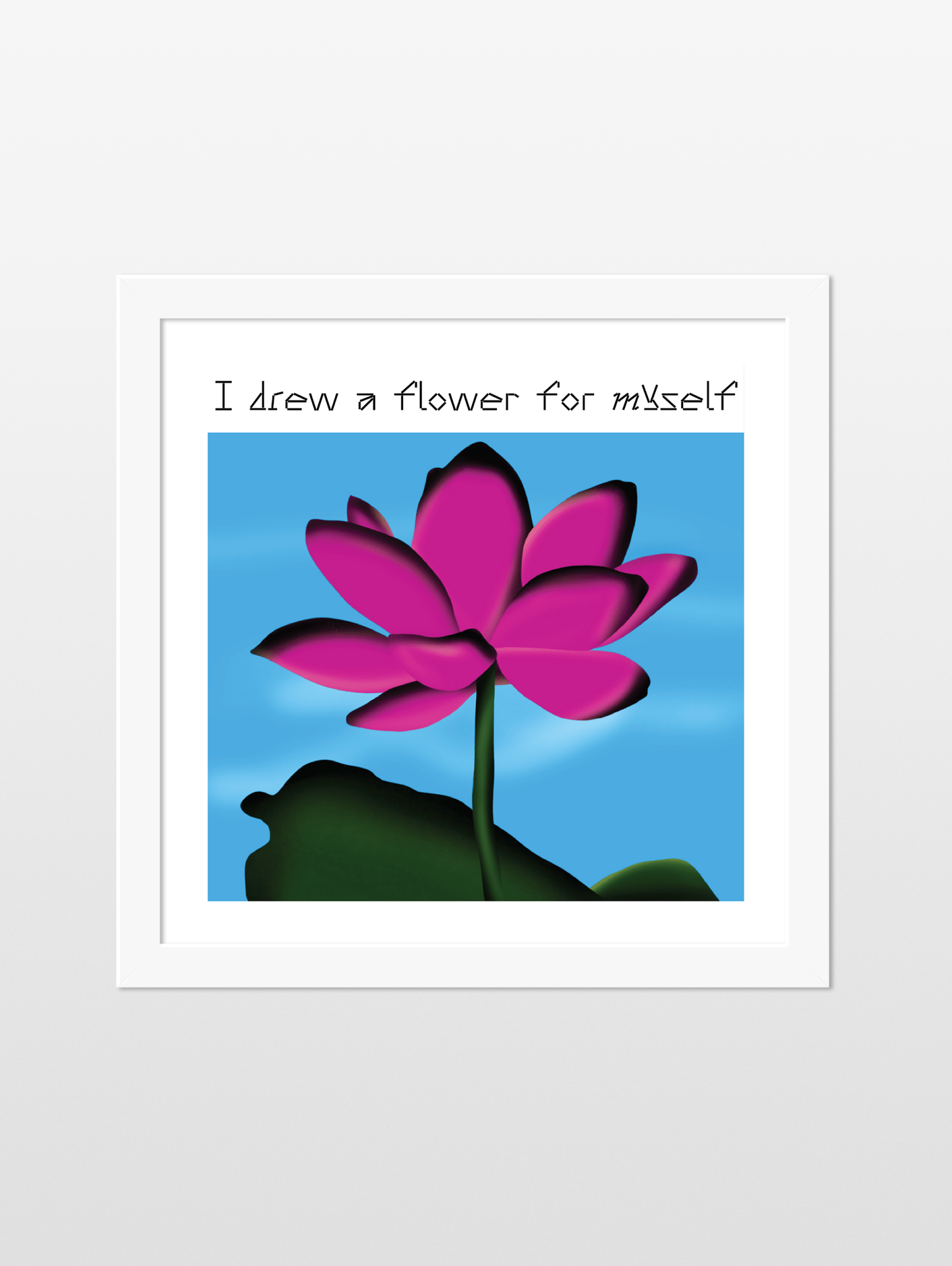 I Drew a Flower - souqbawa