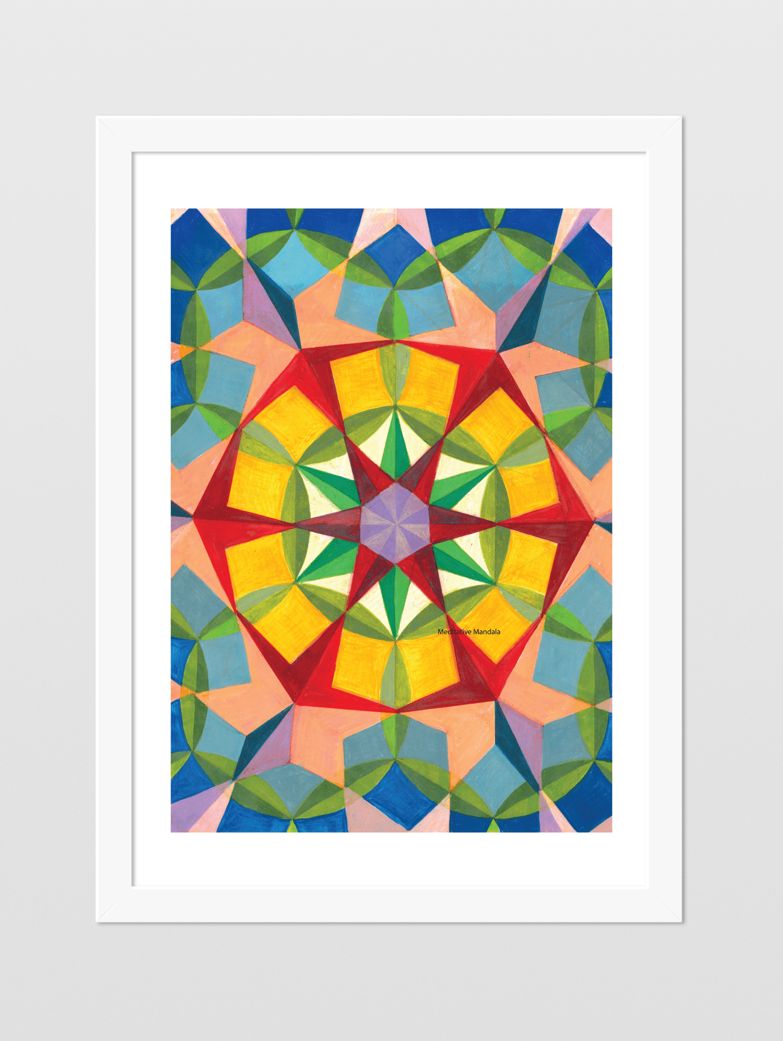 Meditative Mandala - souqbawa