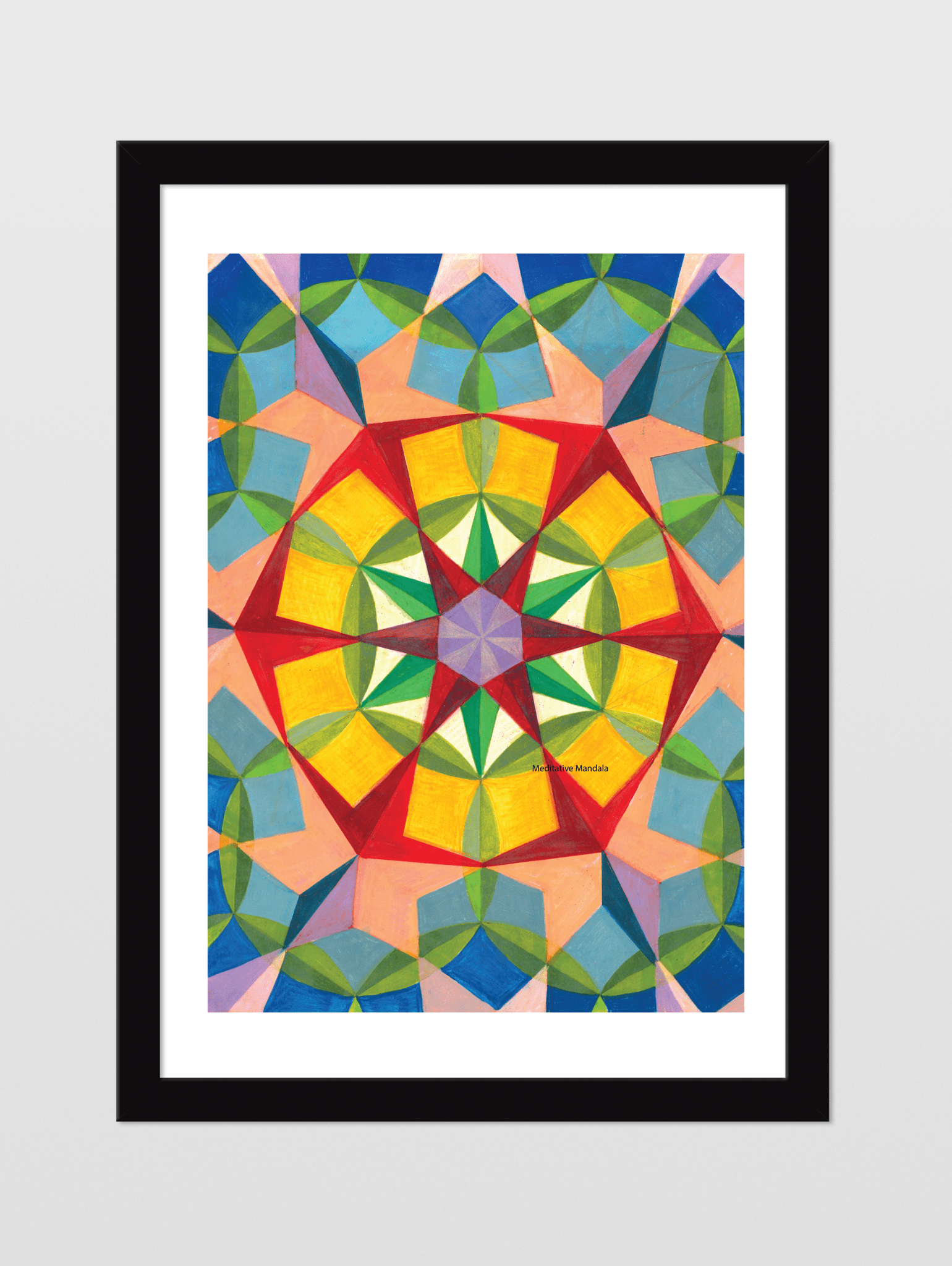Meditative Mandala - souqbawa