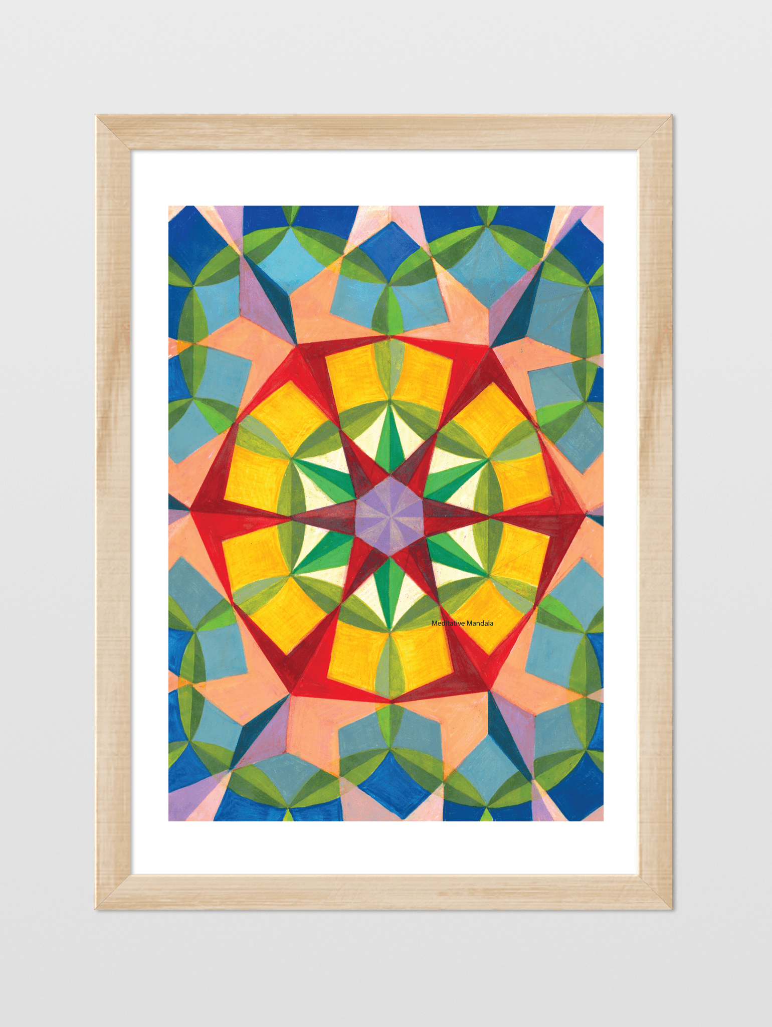 Meditative Mandala - souqbawa